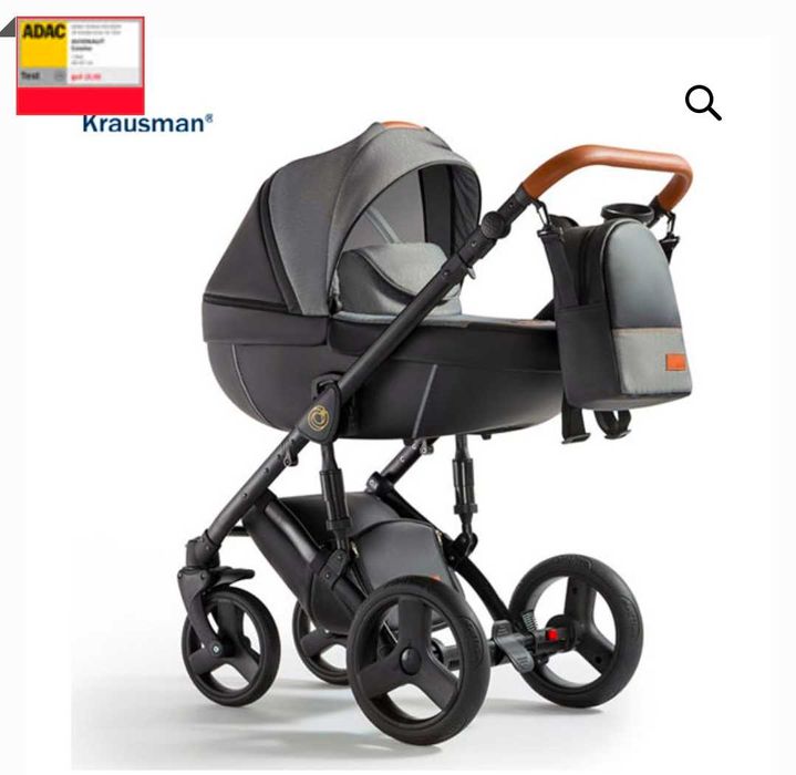 Carucior Krausman Nexxo black 3 in 1