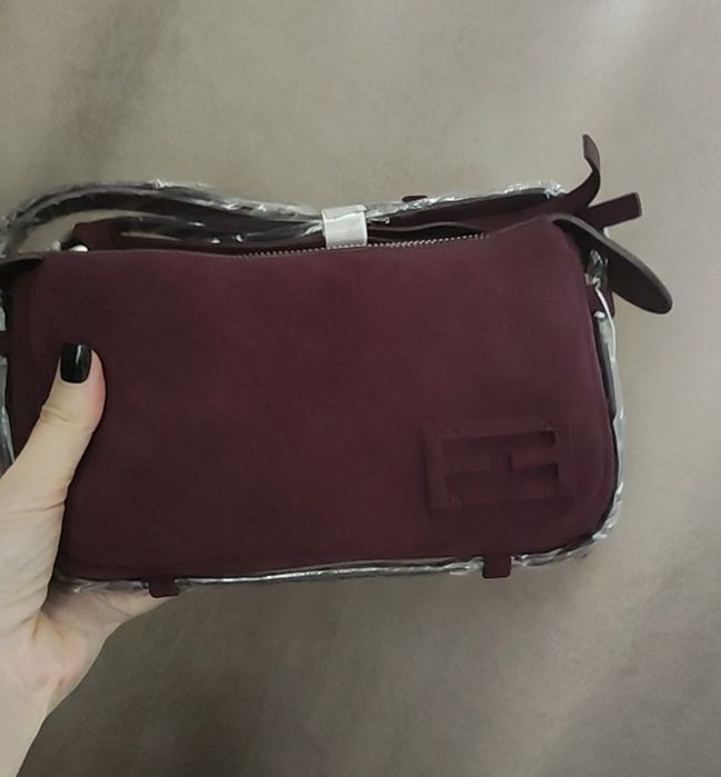 Сумка из 100% замши