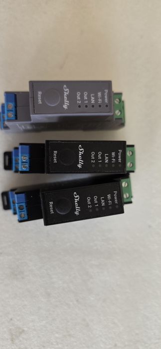 Shelly Pro2 PM pentru automatizare smarthome, porti, jaluzele