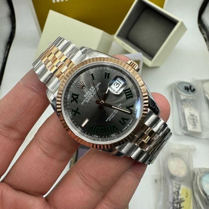 rolex datejust 36/41mm двуцветен