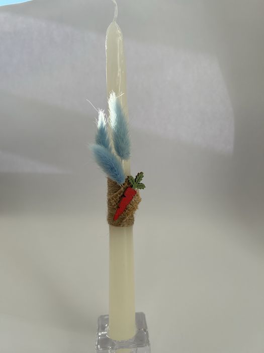 Lumanare de copiii impartasit Paste