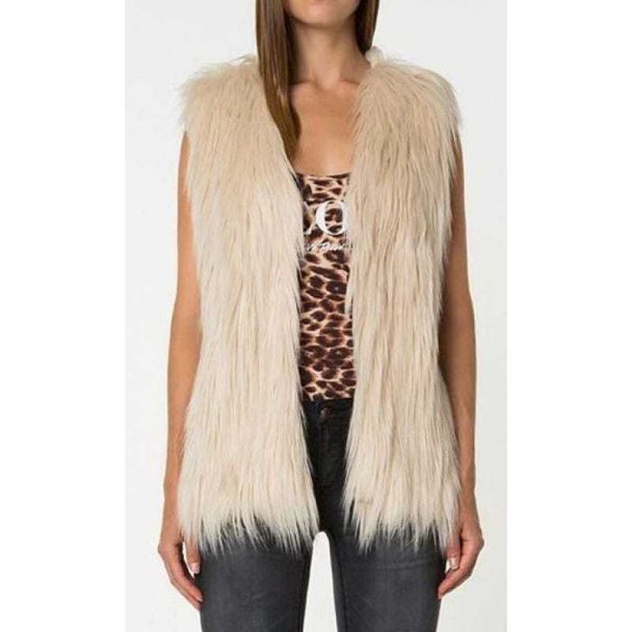 Дамски елек от еко косъм Primark - размер S