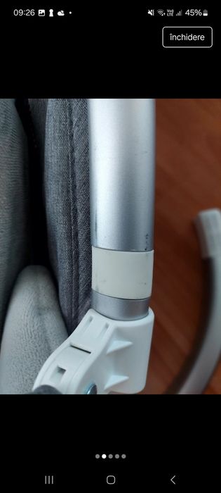 Leagăn electric pentru bebeluși