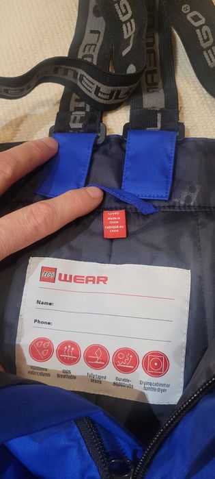 Costum ski baieti albastru