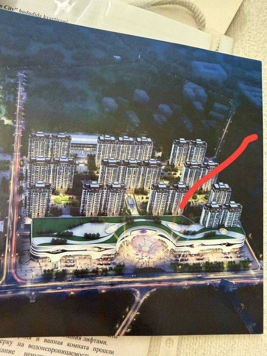 Продаётся 3х ком квартира в новостройке