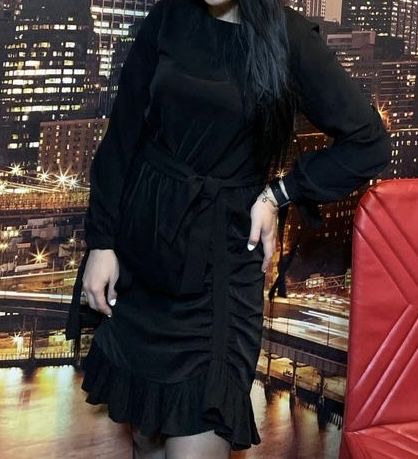 Платья черная 46-48р