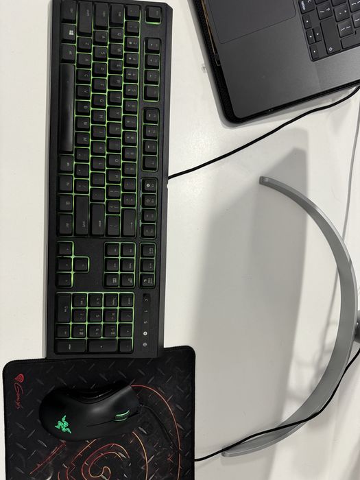 Mouse gaming/tastatura gaiming Razer si casti gamin Asus
