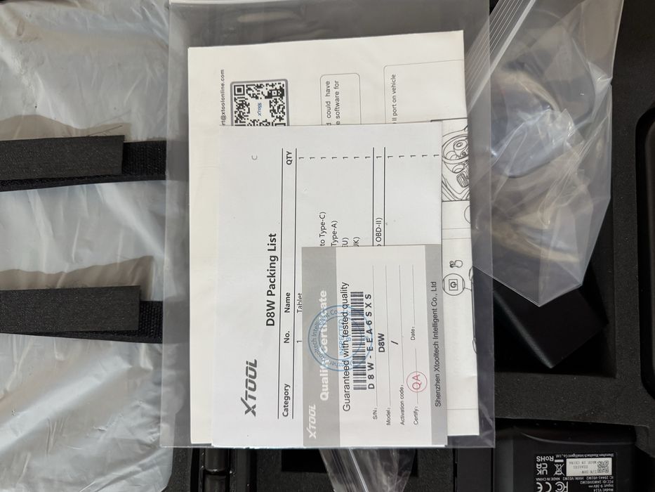 Vand tester diagnosa profesional Xtool d8w