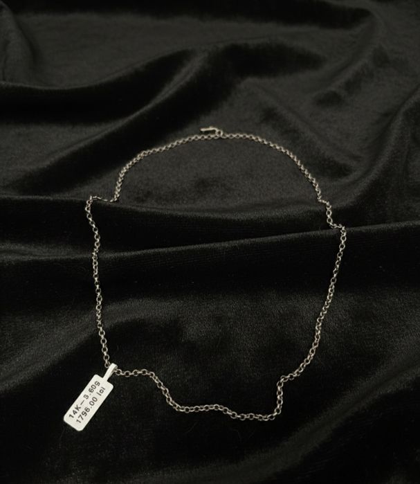 Bijuteria Royal Banat lant aur alb 14k 3.60gr