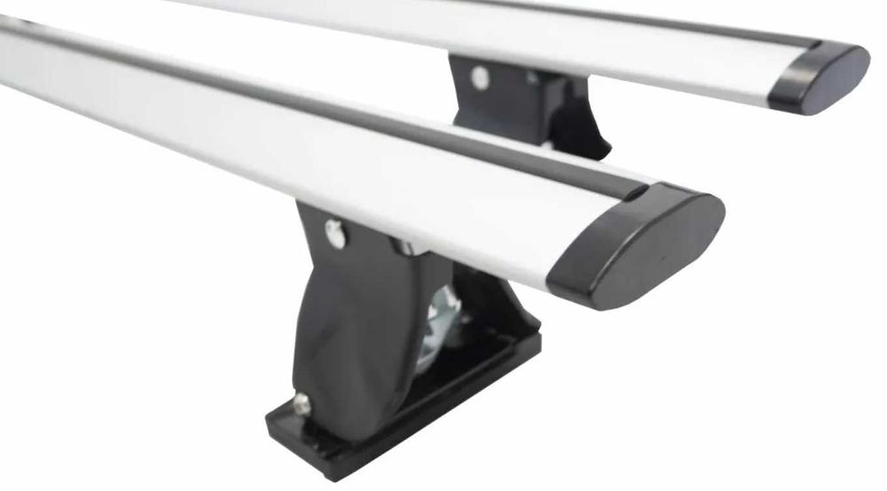 Универсални напречни греди за коли без рейки - 130см, с ключ. Багажник