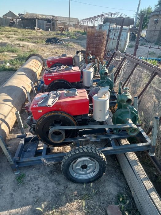 Дождевалный   дизельный  насос