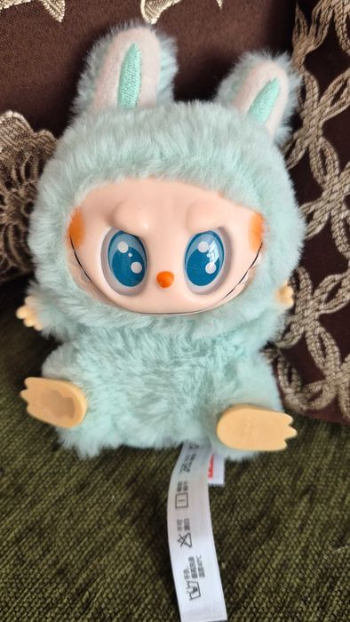 Новая игрушка Лабубу (Labubu) бирюзовый.
