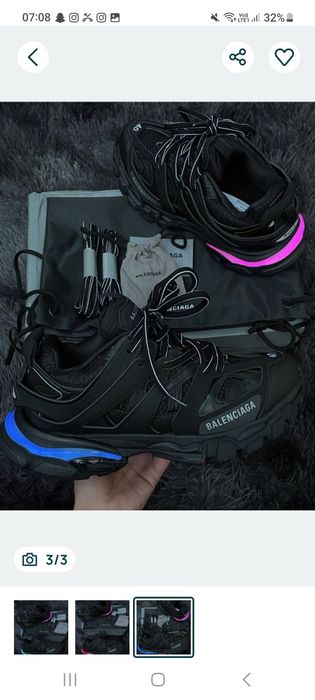 Balenciaga track led
