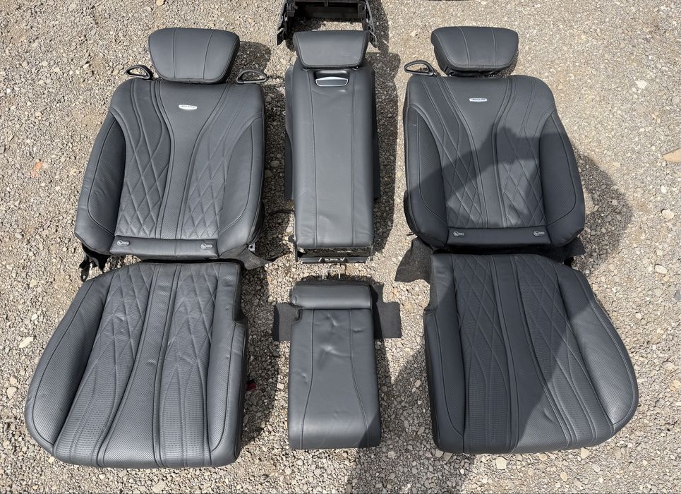 Interior piele / Tapiterie piele Mercedes S63 AMG 2013-2021