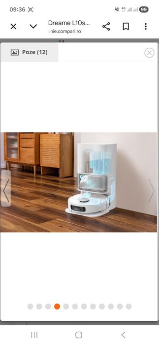 IEFTIN robot aspirare dreame L10 ultra IMPECABIL