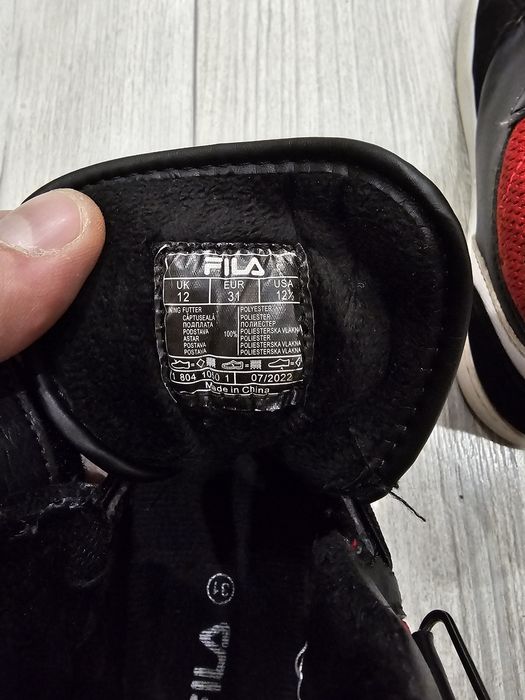 Високи Маратонки Фила 31 номер