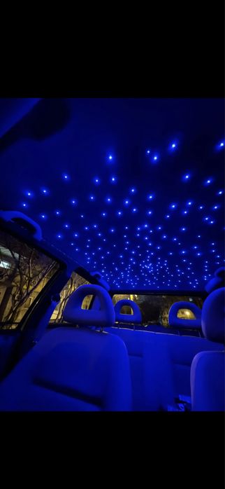 Звездно небе и амбиентно лед осветление