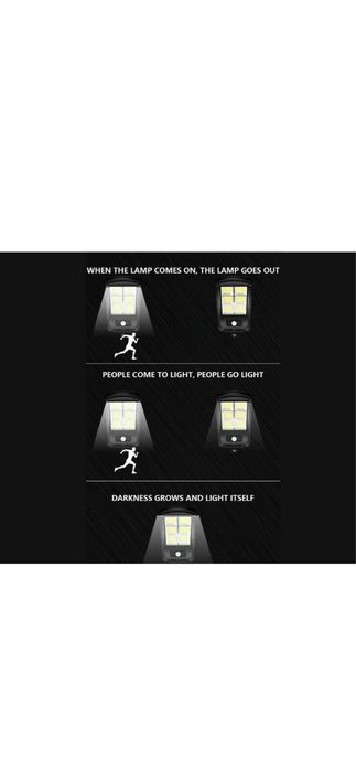 Lampa solara stradala 150 LED cu senzor de miscare