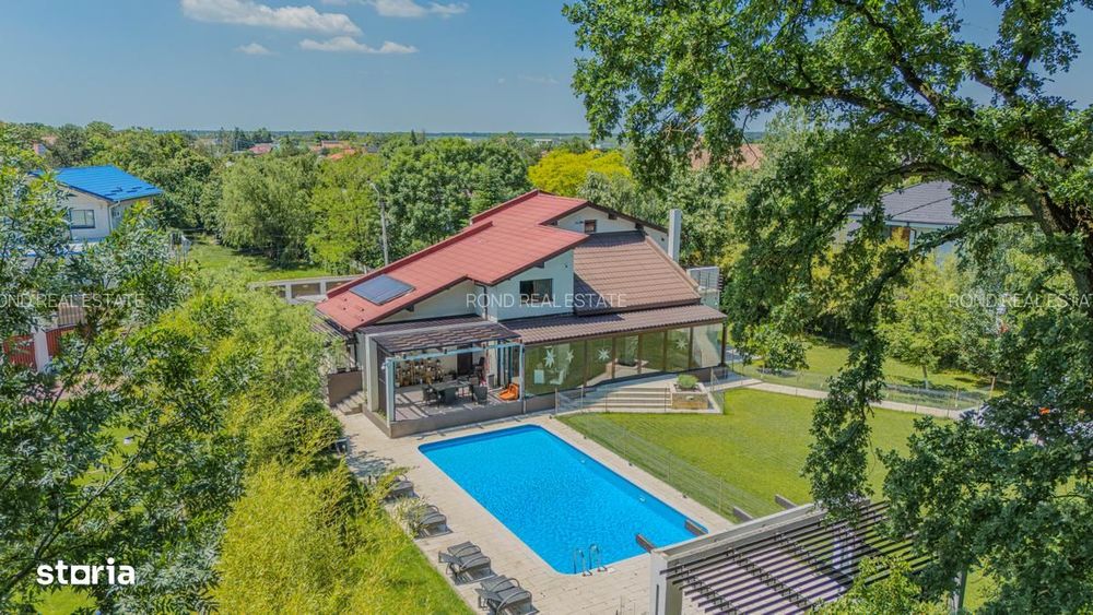 Vilă smart cu piscină, invecinata cu padurea – Corbeanca