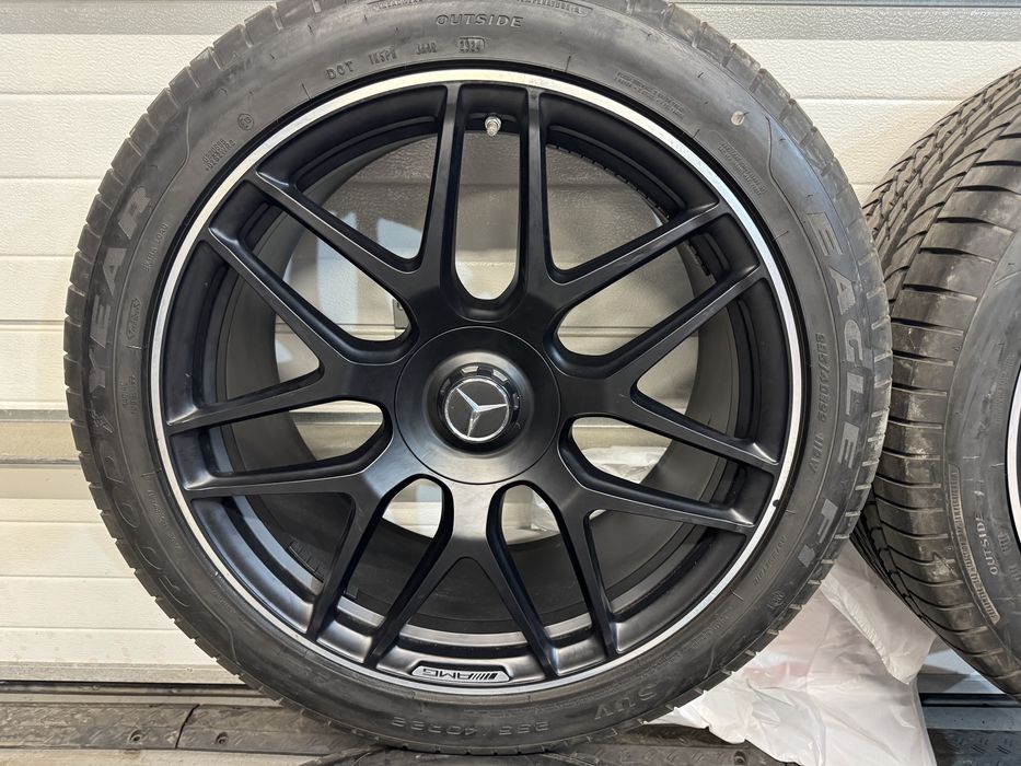 Jante originale Mercedes AMG R22 G class A463 A465 echipate vara noi