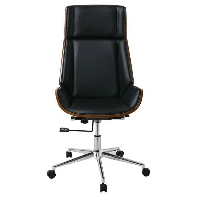 Мениджърски офис стол Puzzle-home ΕΟ537, Polywood, Изкуствена кожа