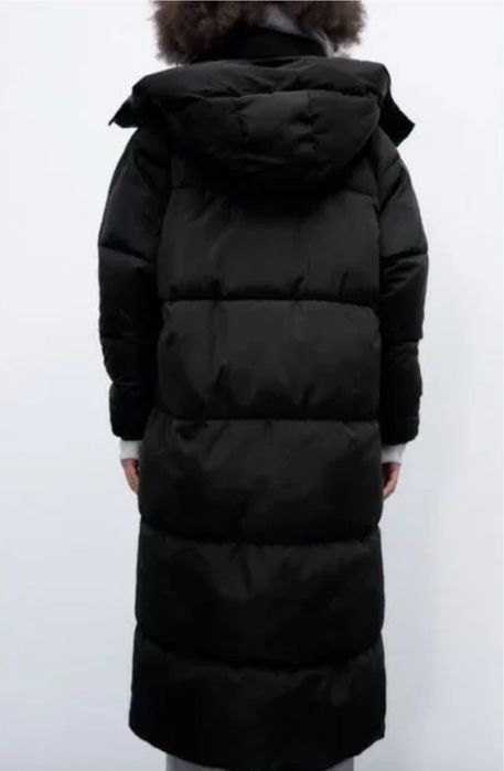 Екстра дълго пухено яке