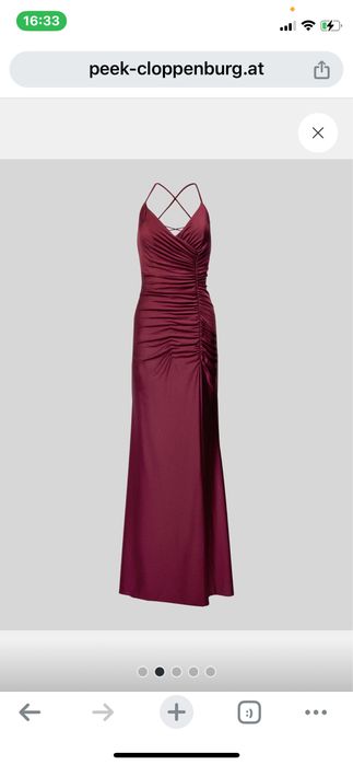 Rochie de seara visinie