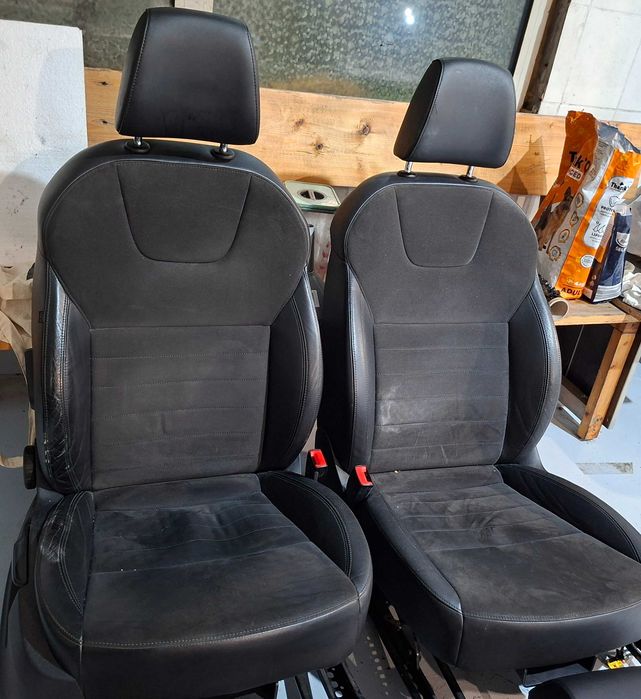 Interior piele / alcantara Skoda Octavia 3, fara incalzire