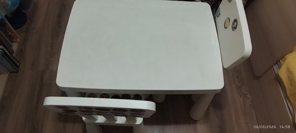 Mammut детски масички с два стола Ikea