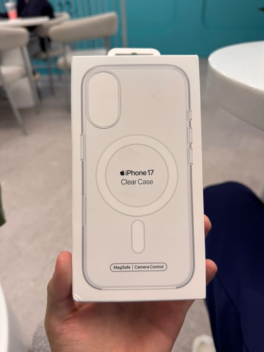 Чехол Apple для Apple iPhone 17 прозрачный