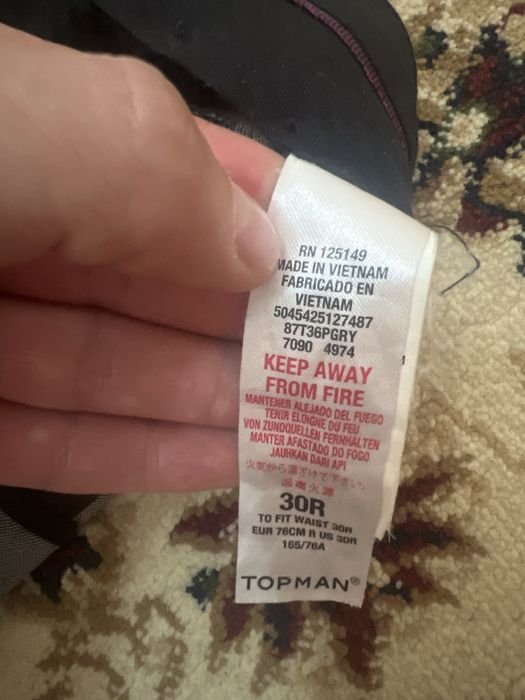 Костюм двойка бренда Topman