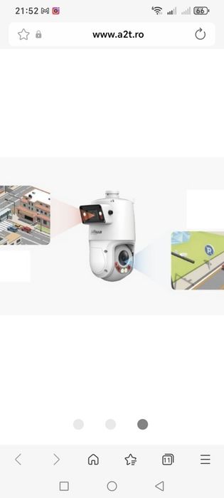 Camera Rotativa PTZ, Dahua WizSense Xpans SDT2A200-2F-NB-A-PV, 2MP, Il