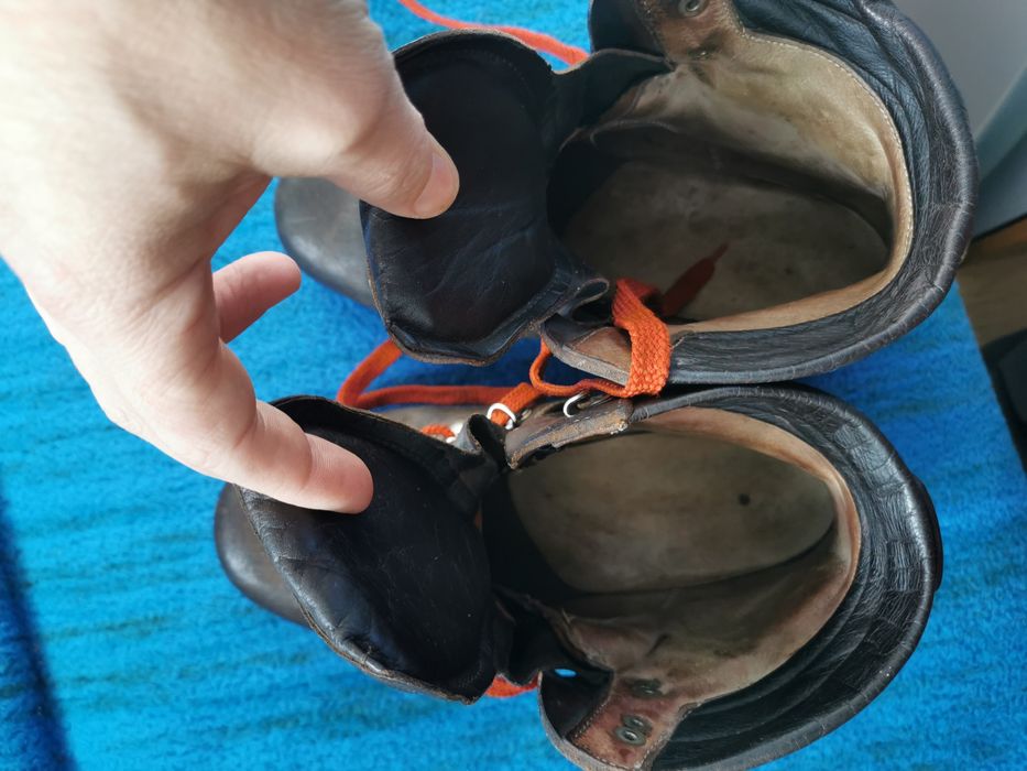 Ghete vintage Falken 43 piele