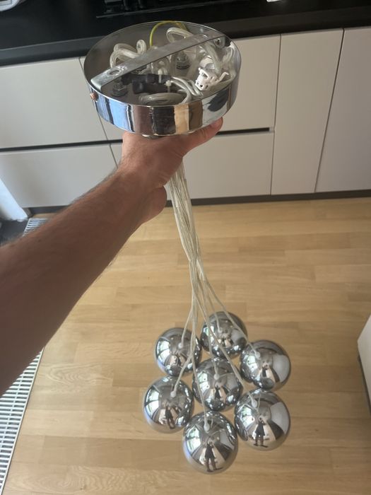 Vand candelabru cu 7 globuri nou