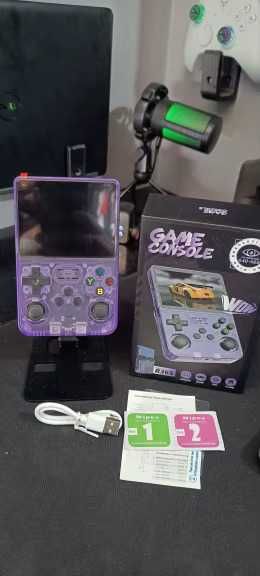 Consola portabila R36S 64 GB/128 GB noua plina cu jocuri retro
