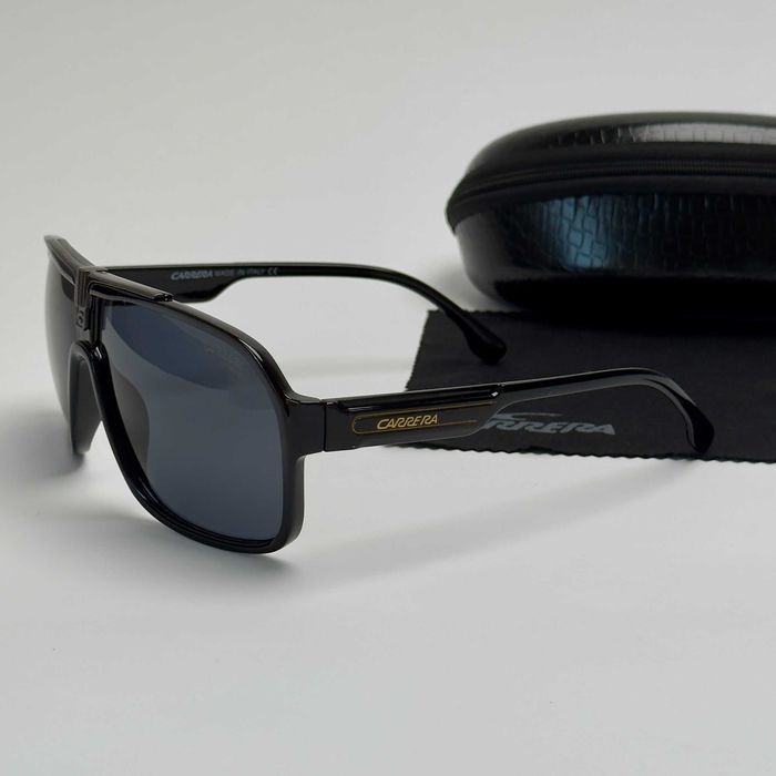 Слънчеви очила CARRERA - Mask Oversized UV400 Черни UV400 CE
