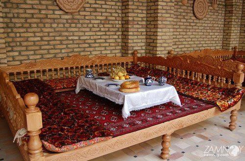 Тапчан деревянный