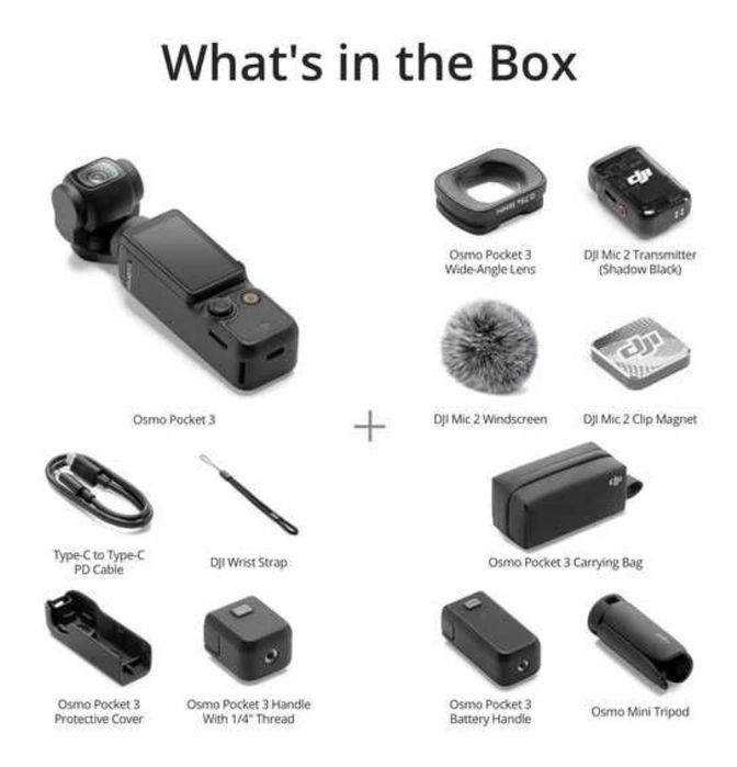 Osmo pocket 3 creator combo