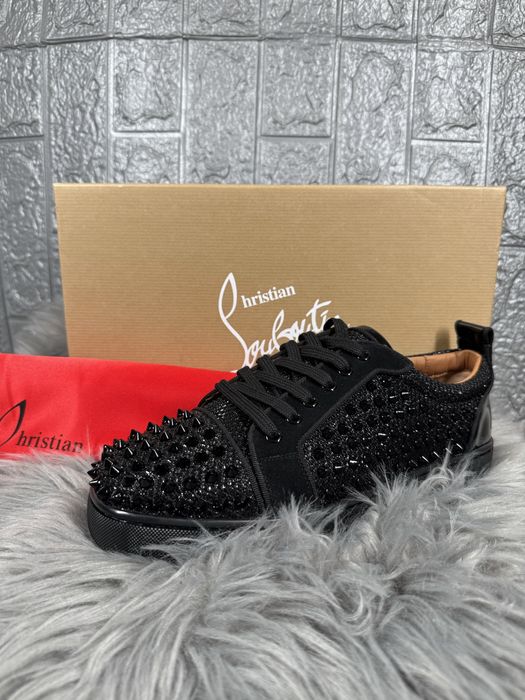 Christian Louboutin Negru Black Low Cutie