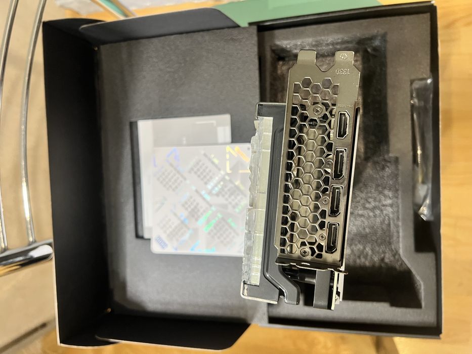 Видеокарта GeForce 3070ti palit Game Rock