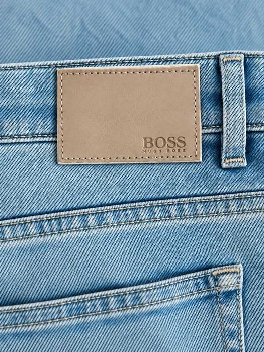 Blugi BOSS Hugo Boss 020 Delaware Slim Fit, denim albastru deschis – Mărimea XL