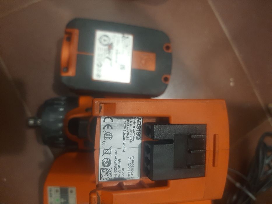 Винтоверт Fein 18v