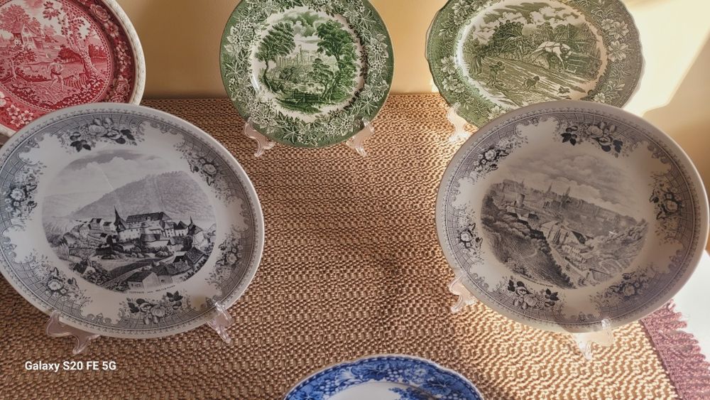 Винтидж висококачествени декоративни порцеланови чинии