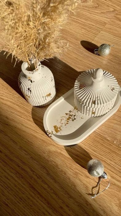 Гипсовые изделия декоративные шкатулки