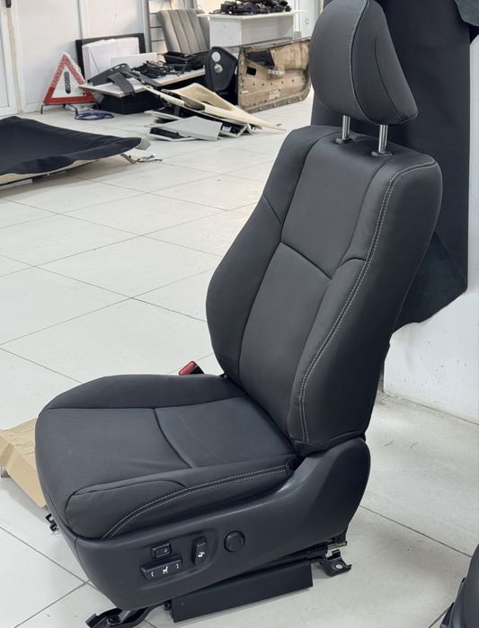 Ткань Кожаный салон Прадо 150