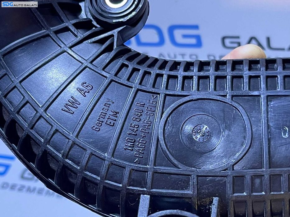 Tub Tubulatura Conducta Presiune Aer Radiator Intercooler Skoda Octavia 2 1.8 TSI BZB CDAA CDAB 2004 - 2013 Cod 1K0145840R [D0416]