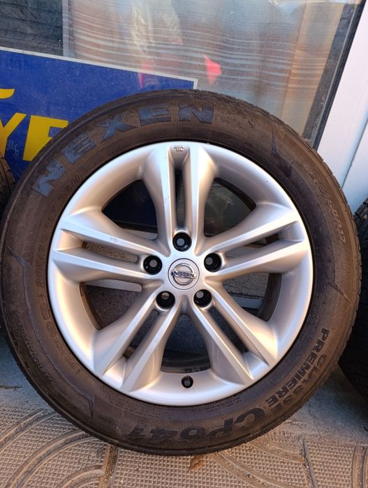 Джанти 5х114,3 17 с летни гуми