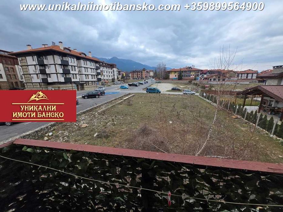 На минути пеша от лифта! Едностаен апартамент за продажба в Банско