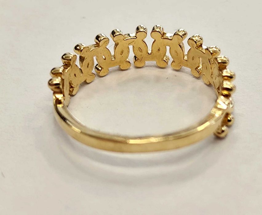 (ag35) Inel aur 14K 2.25gr (B4629) Garantie 2 ani !