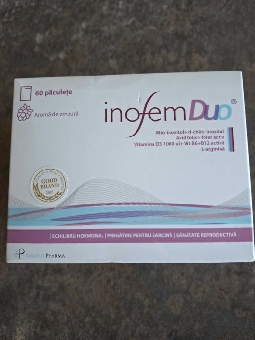 Inofem Duo  2 cutii de 60 de buc + 15 buc